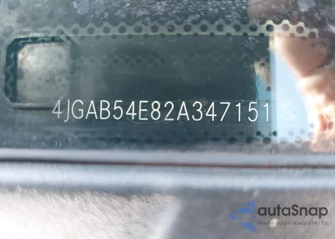 2002 Mercedes-Benz Ml 320 z USA, uszkodzony, nr VIN 4JGAB54E82A347151